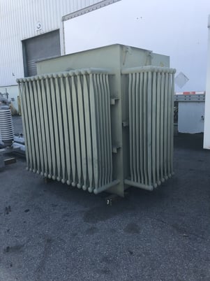 1000 kVA, 12470/7200 WYE Primary, 208/120 WYE Secondary, Mcgraw-Edison Edison, Radial feed, Live front - Image 3