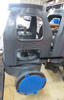 Durco #MKII, 6X4-13A, inline pump, non ferrous casing, vertical, reconditioned - Image 2