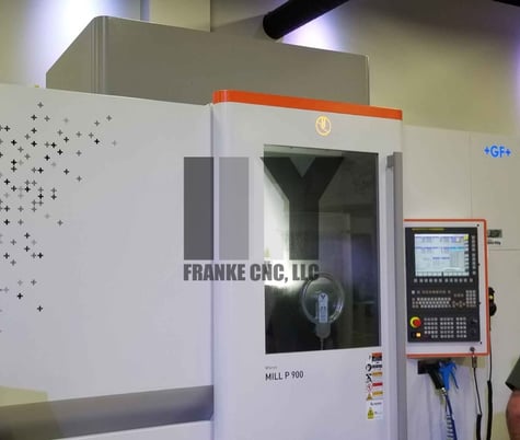 Mikron #Mill-P900, 30 automatic tool changer, 35.4" X, 23.6" Y, 17.7" Z, 20000 RPM, 3-Axis,Fanuc 31i-B, 2017 - Image 1