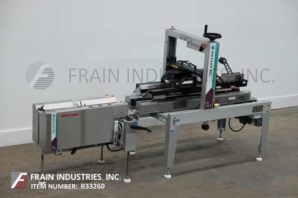 Wexxar / Belcor #505/252 uniform, semi automatic case erector / pack station with to, 5-25 case/minute - Image 5