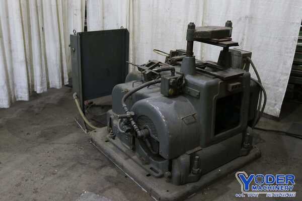 50 Ton, Tishken #CO-12-SA, 2-post cut off press, 2 -1/2" stroke, 8" Shut Height, 10 HP, air clutch, #73328 - Image 1