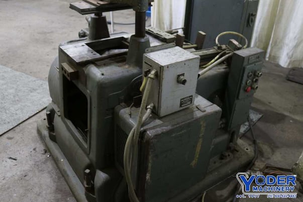 50 Ton, Tishken #CO-12-SA, 2-post cut off press, 2 -1/2" stroke, 8" Shut Height, 10 HP, air clutch, #73328 - Image 3