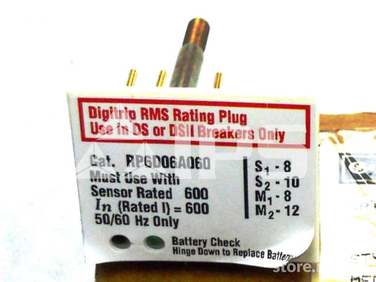 600 Amps Ch Rating Plug 600 Amps Ct For Digitrip 10 Series - Image 1