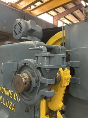 60 Ton, Rousselle #6, OBI press, 4" stroke, 12.5" Shut Height, 3.5"adj., 110 SPM,air clutch & brake, 1968 - Image 8