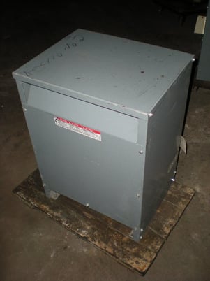 15 KVA 480 Primary, 240/120 Secondary, Square D, dry, Cat. No. 15S1H ...