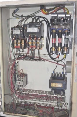 G & P Machinery #PG-25S-SS, double end polishing lathe, single head, 30 HP, 1988, #16753 - Image 6