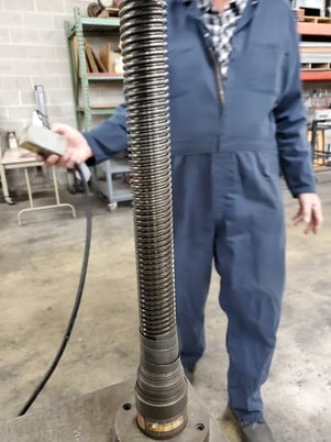 2500 lb. MTC #E-4436, die handler/flipper, power elevation, 220 V., excellent condition, #20125 - Image 7