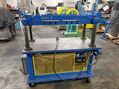 2500 lb. MTC #E-4436, die handler/flipper, power elevation, 220 V., excellent condition, #20125 - Image 8