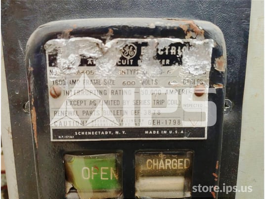 1600 Amps GE Ak-2-50 Eo/do 125 Volts DC Control, Series Trip - Image 5