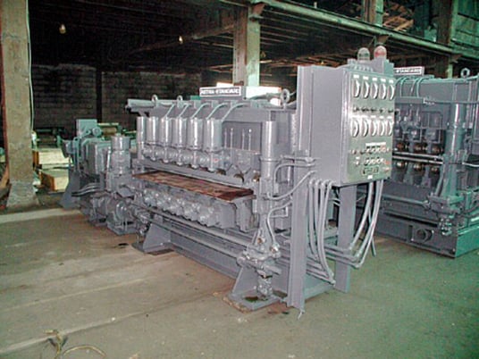 66" x .08" Blaw Knox / Aetna Standard, precision leveler, 21 rolls, 1970 - Image 3