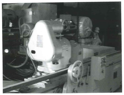 24" x 96" Landis #3RH, roll grinder, automatic infeed, 4-jaw 18" chuck, Bijur lube, coolant - Image 5