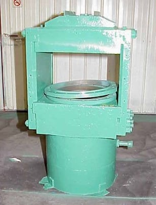 470 Ton, Up-acting slab-side press, 11" stroke, 11" daylight, 24" x24", 20" ram, #488 - Image 1