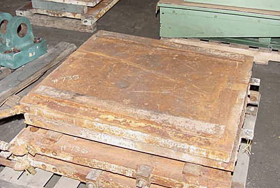 30" X 35" X 2" Steam Platen (qty 2) - Image 1