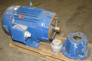 100 HP 1185 RPM Lincoln, Frame 445U, Electric Motor, 460 Volts - Image 1
