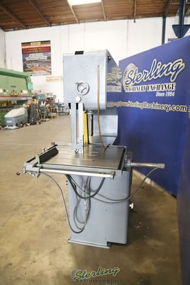 40" x 15" Continental #USF10R, 12-6600 RPM, hydraulic table feed, 26" x 29.5" tilt table, blade - Image 5