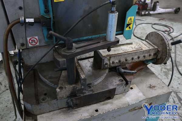 4" KMT #C360SA, cold cut saw, 4-1/2" round, 4 HP, coolant, manual clamping, 2007, #73459 - Image 5