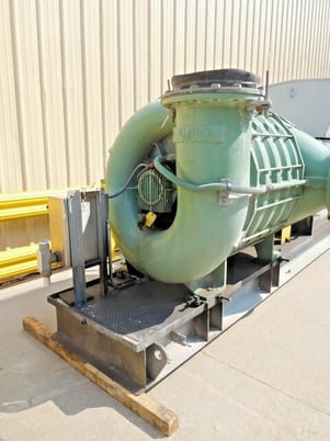 Lamson Gardner Denver #1875-AD01, multistage blower, 800 HP motor, 2006, rebuilt 2017 - Image 3