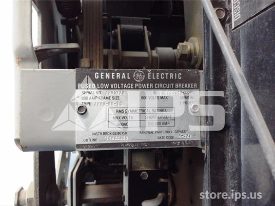 800 Amps GE Akru-6d-30 Mo/do (akru-_d-30) Mvt Lsi, 800 Amps Ct - Image 5