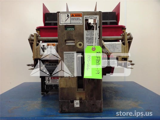 800 Amps Sa Rlf-800 Eo/do 120 Volts AC Control, Static Trip Ii, 800 Amps Ct, 800 Amps Fuse - Image 1