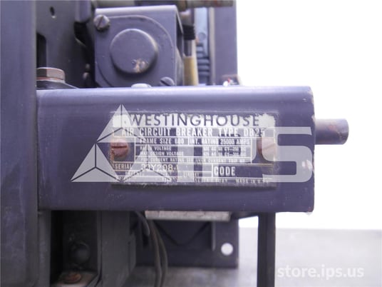 600 Amps WH Db-25 Eo/do 1p 125 Volts DC Control, 125 Volts DC Uv Inst - Image 2