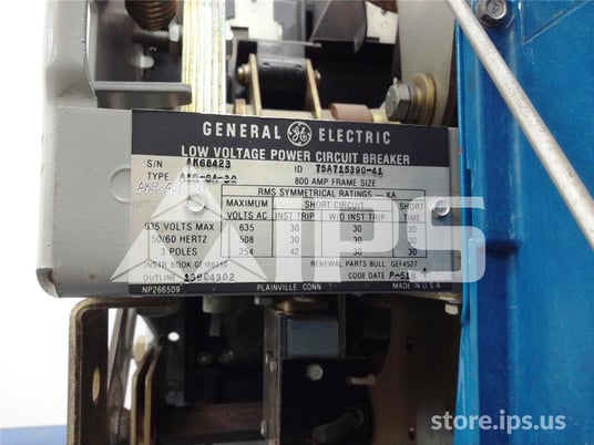 800 Amps GE Akr-4be-30 Mo/do (akr-_b-30) Ecs Trip, 400 Amps Ct, Bell Alarm With Lockout - Image 5