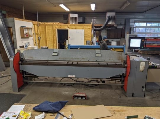 120" Roper Whitney #AB1016, Orion controller, 16 gauge, 2006 - Image 1