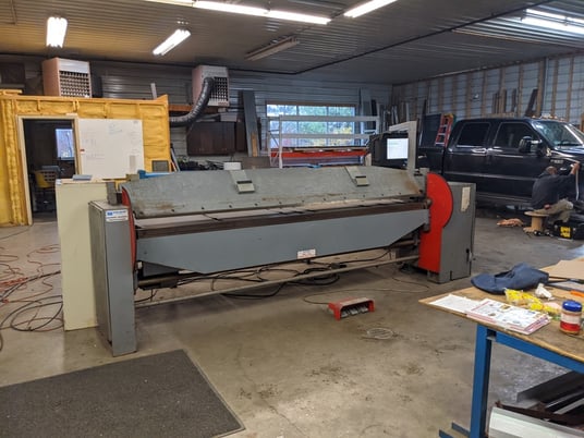 120" Roper Whitney #AB1016, Orion controller, 16 gauge, 2006 - Image 2