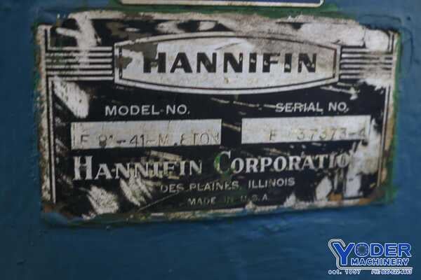 8 Ton, Hannifin #F-81-41, C-frame hydraulic press, dual palm