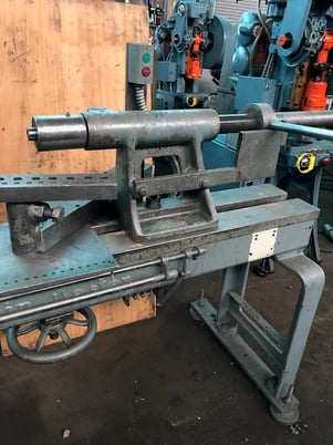 22" Haag #Spin-Master, quick acting lever type tailstock, 4-speed Lima drive, 3 HP, excellent - Image 5