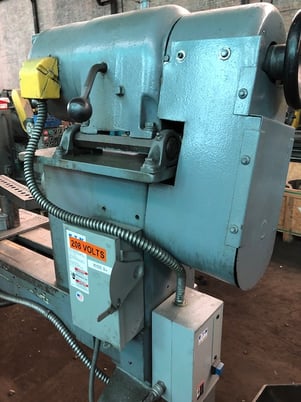 22" Haag #Spin-Master, quick acting lever type tailstock, 4-speed Lima drive, 3 HP, excellent - Image 6
