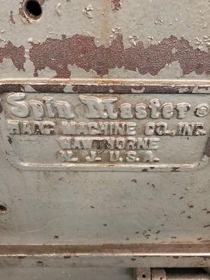 22" Haag #Spin-Master, quick acting lever type tailstock, 4-speed Lima drive, 3 HP, excellent - Image 7