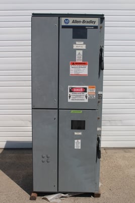 600 Amp. Allen-Bradley, 5 KV, 2-High, one fusible/ one non-fusible - Image 1