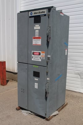 600 Amp. Allen-Bradley, 5 KV, 2-High, one fusible/ one non-fusible - Image 2