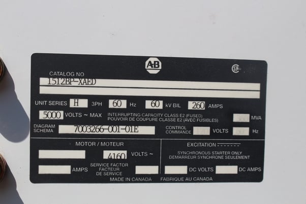 600 Amp. Allen-Bradley, 5 KV, 2-High, one fusible/ one non-fusible - Image 8