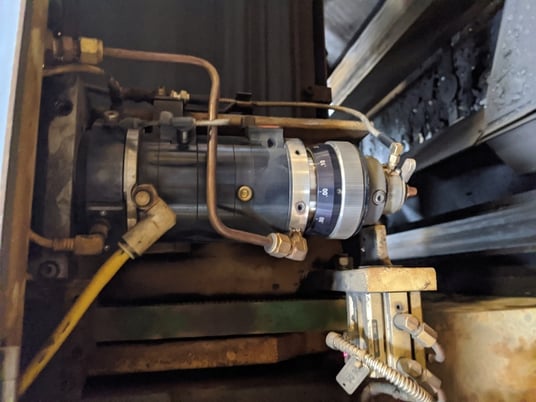 Mazak #Optonics-Super-Turbo-X510-Mark-II, 4000 watt, Mazatrol L32B, 5' x10' table - Image 2