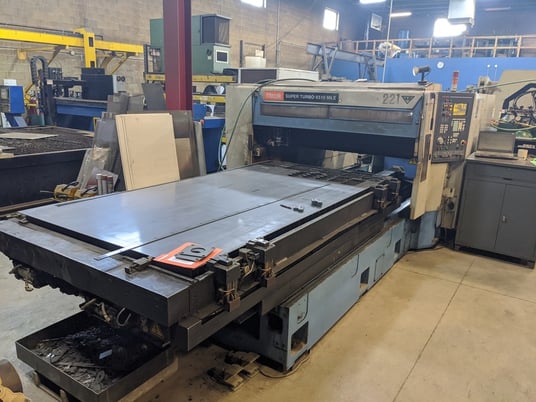 Mazak #Optonics-Super-Turbo-X510-Mark-II, 4000 watt, Mazatrol L32B, 5' x10' table - Image 5