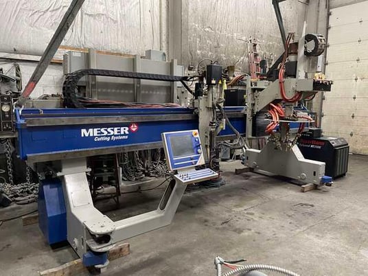 Messer #TMC4512, CNC plasma/oxygen cutting system, 12' x 40' max cutting,Global CNC, 2006 - Image 2