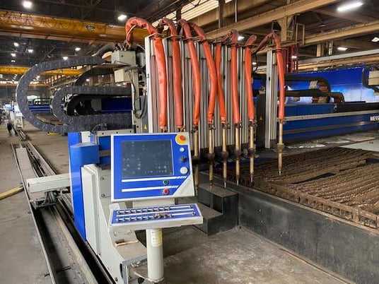 Messer #Titan-II-12/10L, oxygen cutting system, 12' x 50' max cutting,Global CNC, 2010 - Image 3