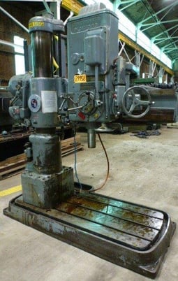 4' -11" Cincinnati Bickford #Super-Service, power elevation, 14-1500 RPM, #5MT, coolant, 7.5 HP,  s/n - Image 10