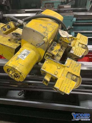 1 Ton, Yale #KEL1-15LG30S1, chain hoist, pendant Control, manual trolley, 2 HP, #69926 - Image 1