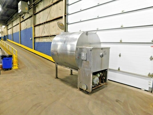 80 cu.ft. Grace Machinery, size 50 insulated paddle blender/mixer, Stainless Steel lift cover, heavy duty - Image 3