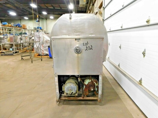80 cu.ft. Grace Machinery, size 50 insulated paddle blender/mixer, Stainless Steel lift cover, heavy duty - Image 4
