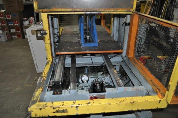 Blank Loader, Orii #YLB-50, 2 station, 12" x12" max blank size, L to R, 27" x 50" table - Image 9