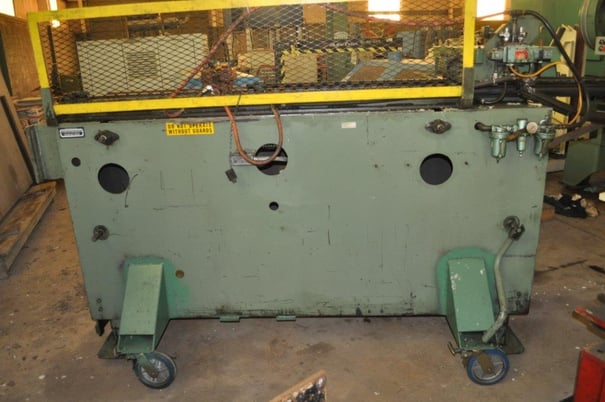 30" x .06" Jaybird #J9660, air feeder 5-roll straightener, 60" stroke, recond.'08 - Image 2