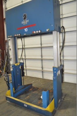 2000 lb. Knight #OLT-4952 Zero Lift load table, pneumatic, 51" x49"tilting platform - Image 2