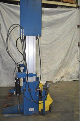 2000 lb. Knight #OLT-4952 Zero Lift load table, pneumatic, 51" x49"tilting platform - Image 5