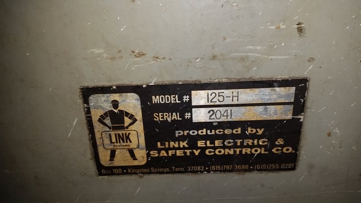 100 Ton, Rousselle #10B80, double crank gap frame press, 6" stroke, 15" Shut Height,air clutch, 50 SPM - Image 6