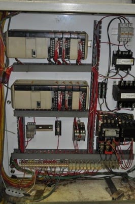 60 Ton, Johnson #G2-60-56-22, gap frame press, 4" stroke, 15" Shut Height,air clutch, 100 SPM, 1965 - Image 4