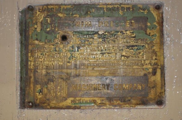 30 Ton, B &T #Rapid-Press, 4-post hydraulic press, 18" stroke, 26" daylight, 47-1/4"x28"bed - Image 7