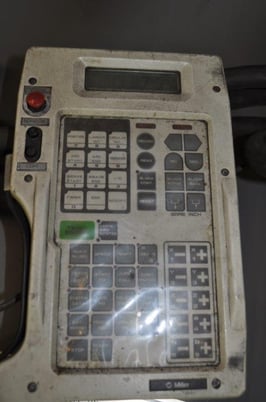 Miller, MRH-5, robotic weld cell, 5-Axis,C-1 control,teach pendant,computer interface - Image 3